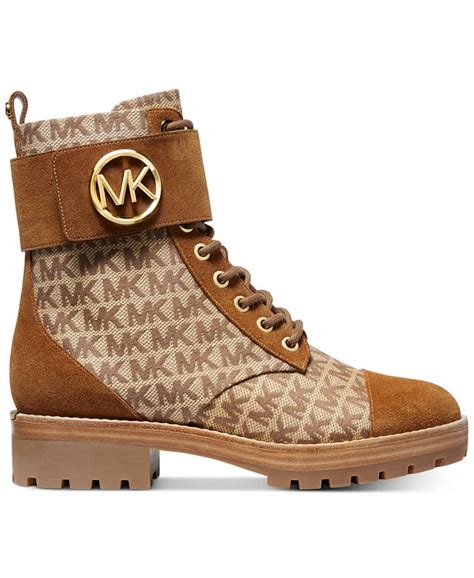 michael kors brown boots macys|michael kors adjustable buckle boots.